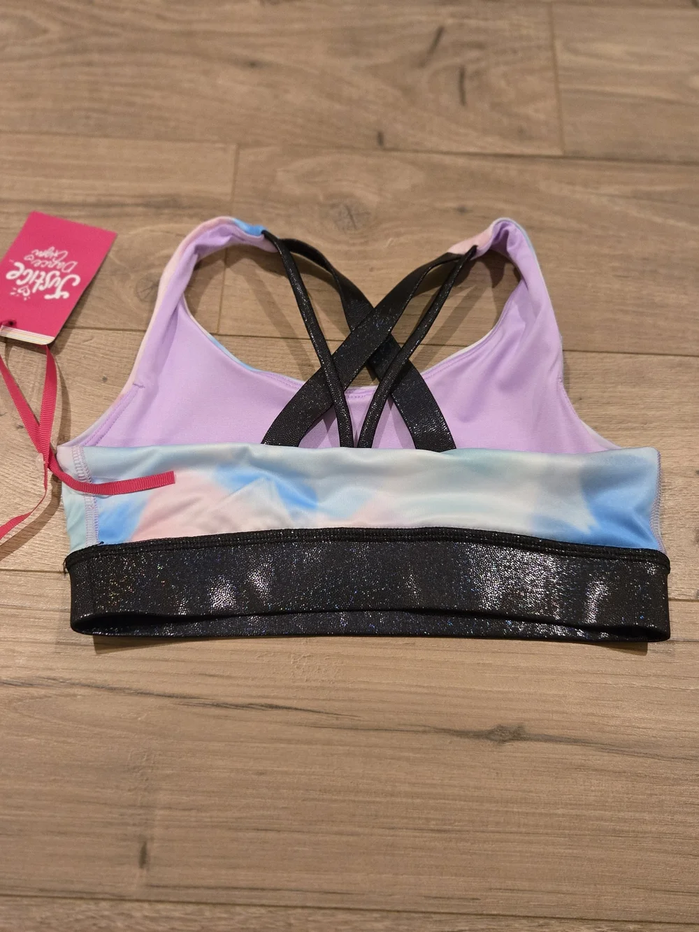 NWT Justice Girls 2-Piece Dance/Gymnastics Outfit Set - Size X-Small (5/6)